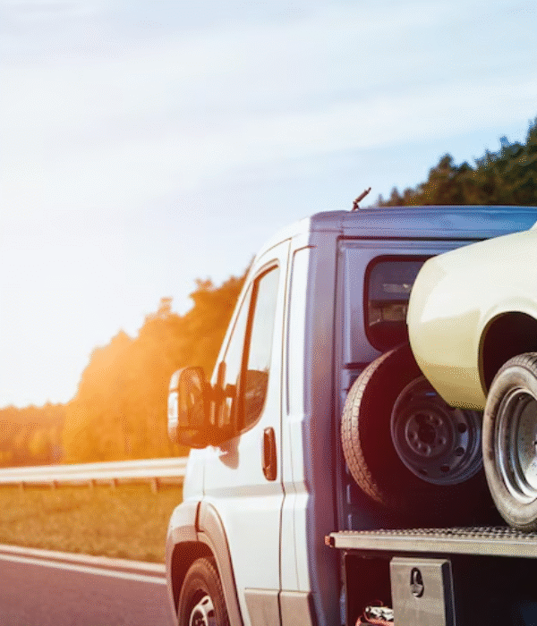 car body towing car body towing